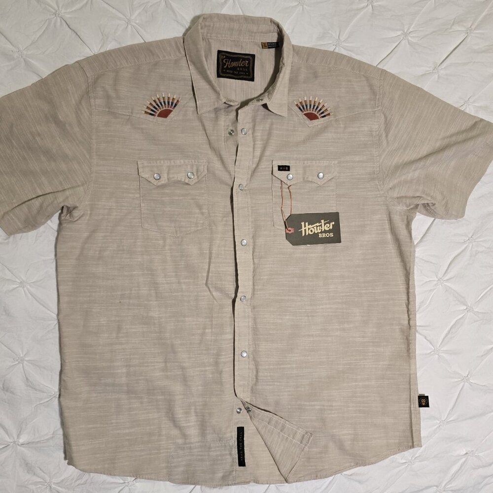NWT Howler Brothers "Rising Suns" Crosscut Deluxe (XL) - Picture 2 of 4